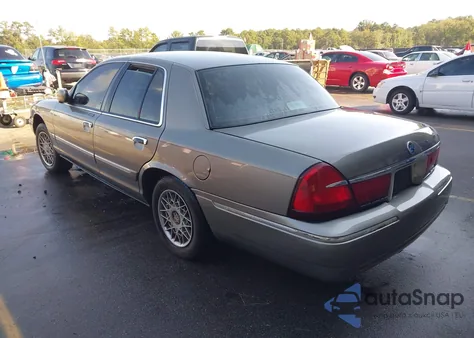2000 Mercury Grand Marquis Gs from USA, damaged, VIN 2MEFM74W5YX715180